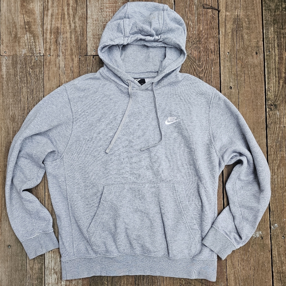 Nike Light Gray Men's Hoodie